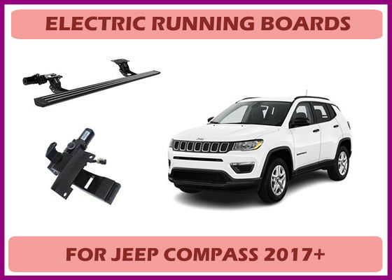 Jeep Compass Automatic Retractable Running Boards with Rust-Resistant